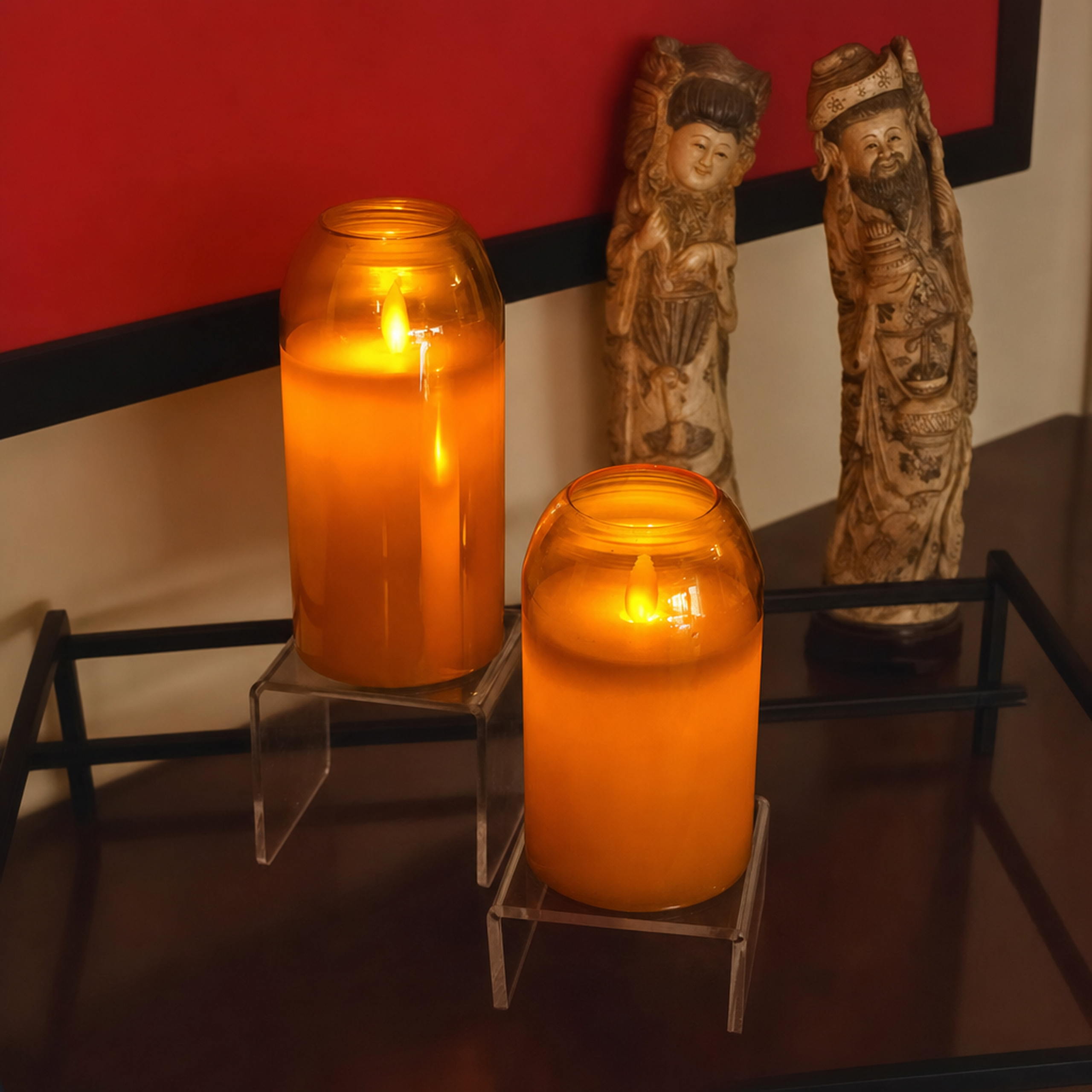 Dome Glass LED Candle
