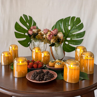 Dome Glass LED Candle