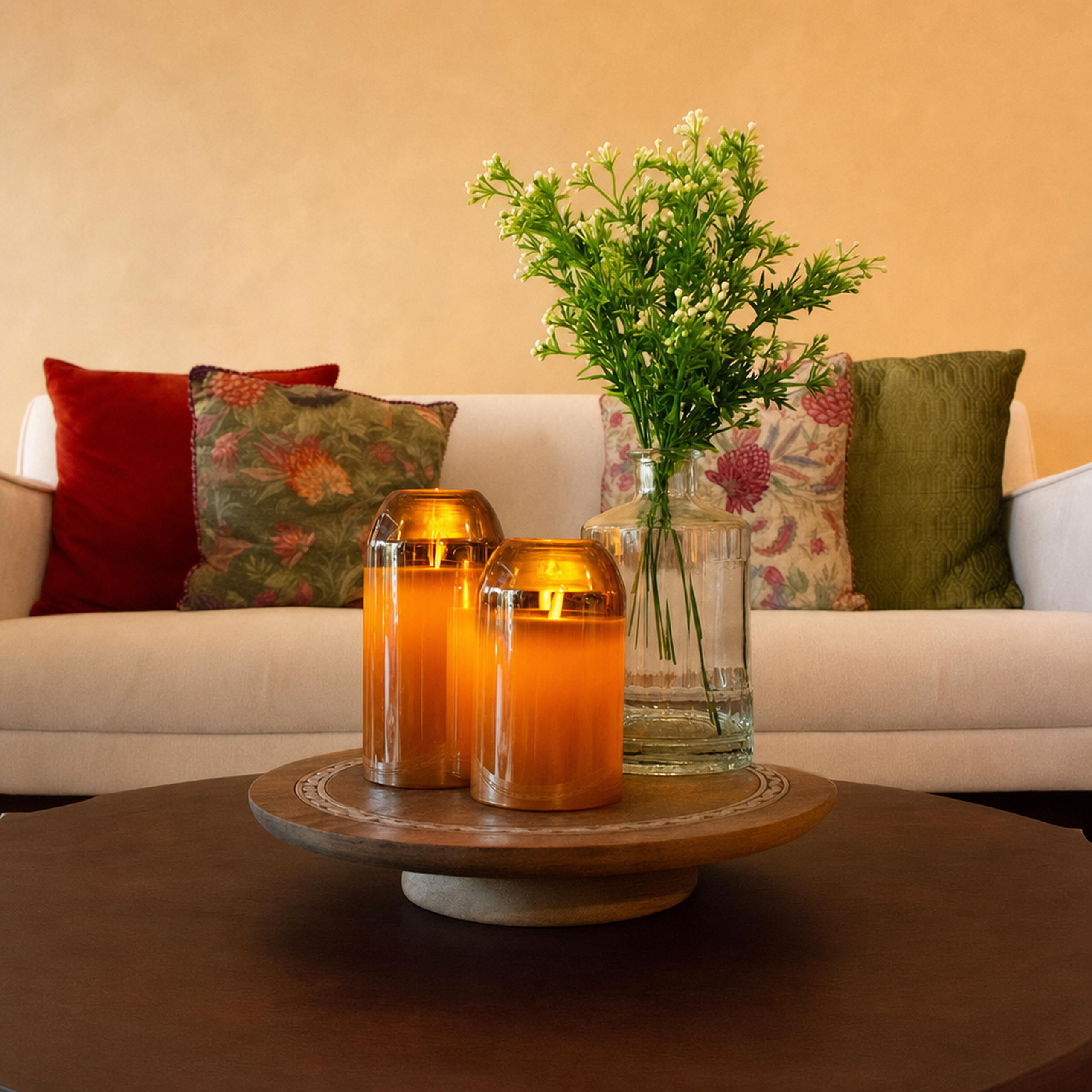 Dome Glass LED Candle