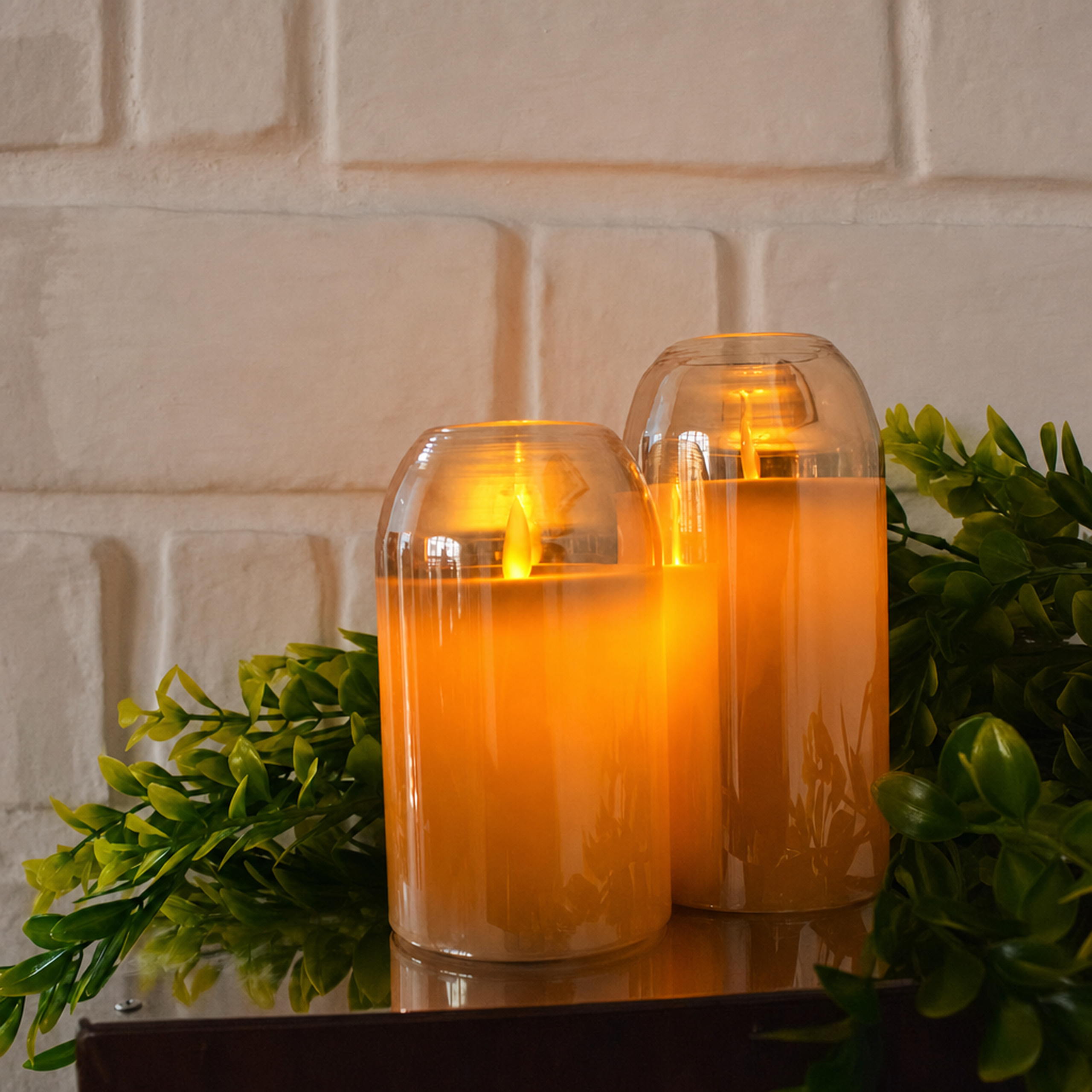 Dome Glass LED Candle