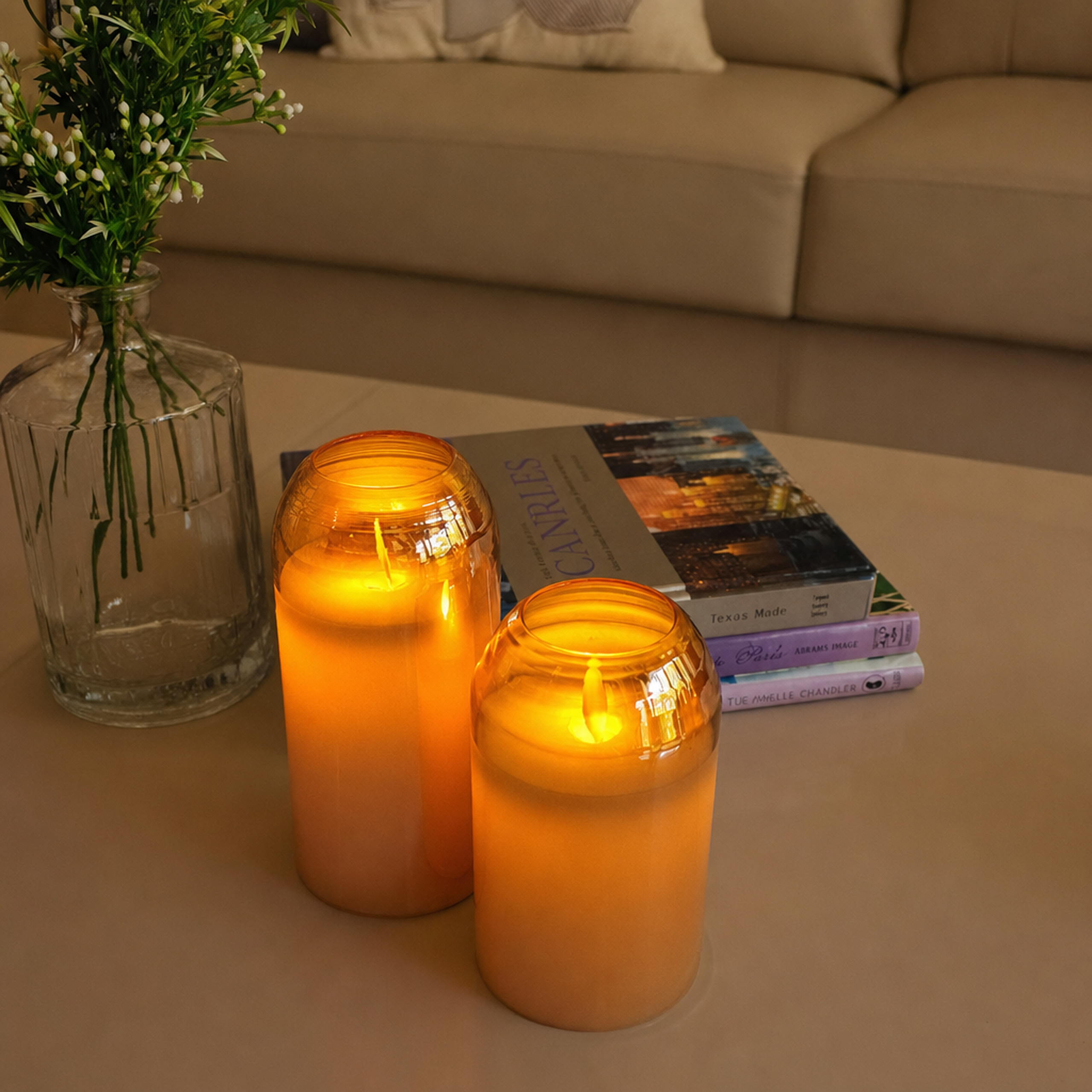 Dome Glass LED Candle