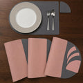Double Sided Leather Table Mat & Coaster Set
