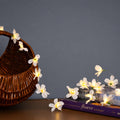 Flower Creeper with Fairy Lights (Battery Operated) - 42inch length