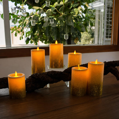 Glitter LED Candle