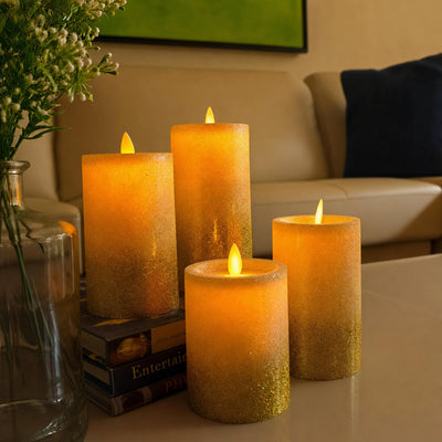 Glitter LED Candle