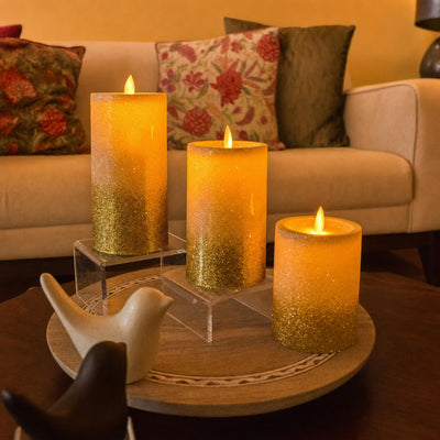 Glitter LED Candle