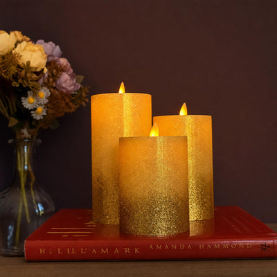 Glitter LED Candle