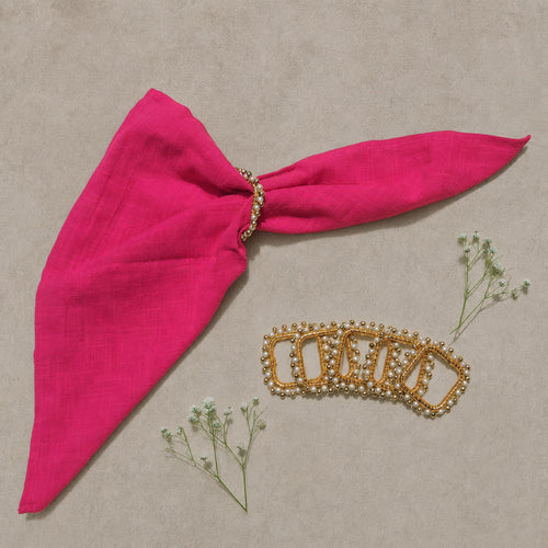 Golden Napkin Rings