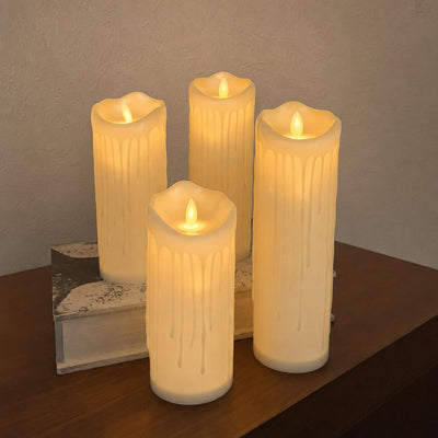 LED Como Pillar Candles