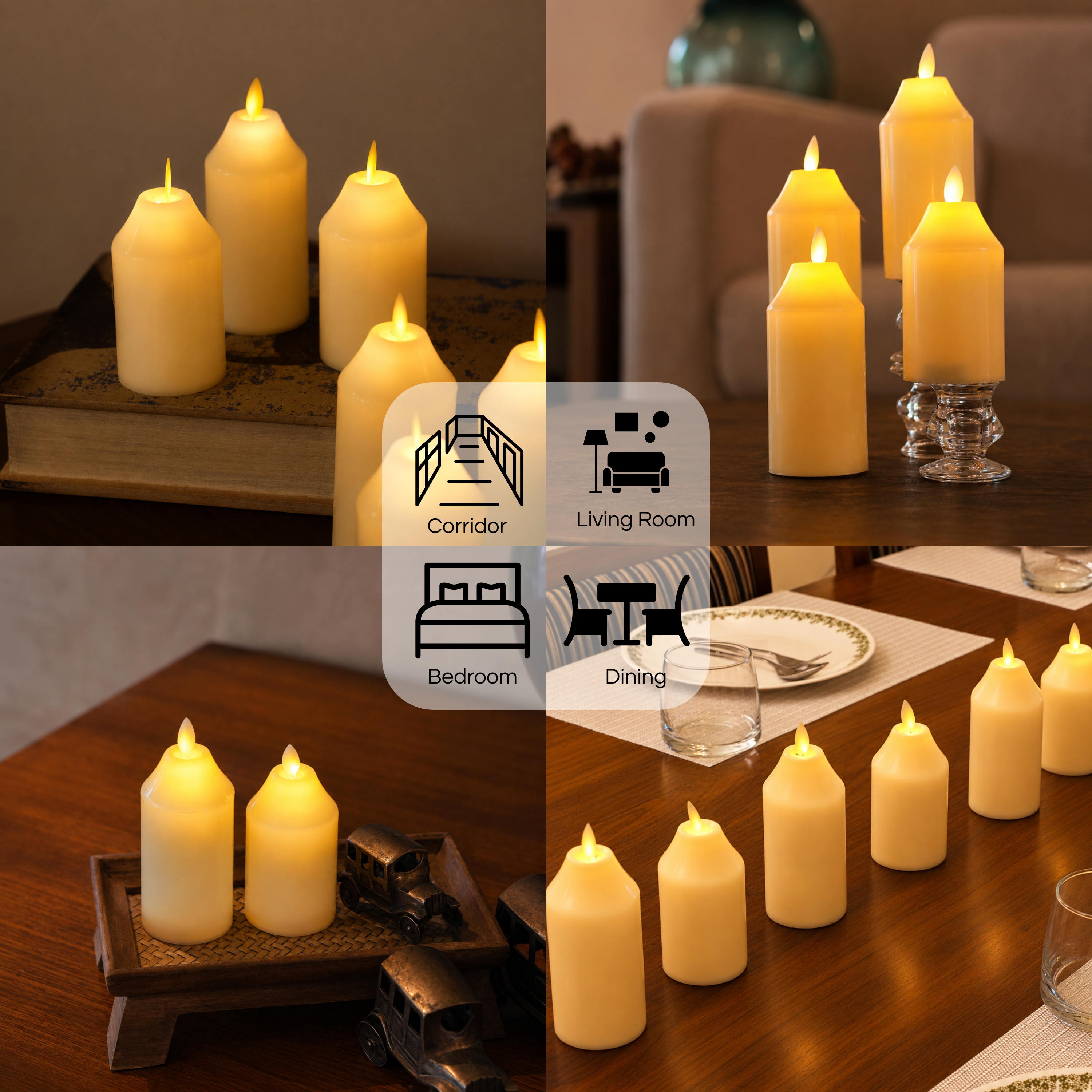 LED Lugy Candles