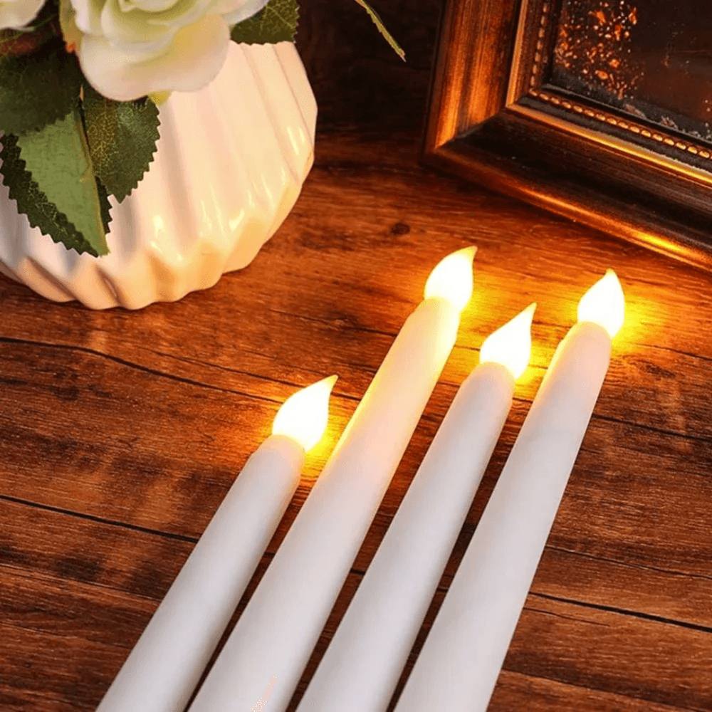 LED Dinner Taper Candles