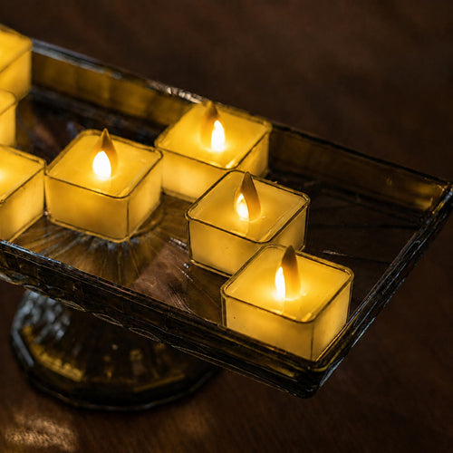 LED T-Light with Acrylic Container