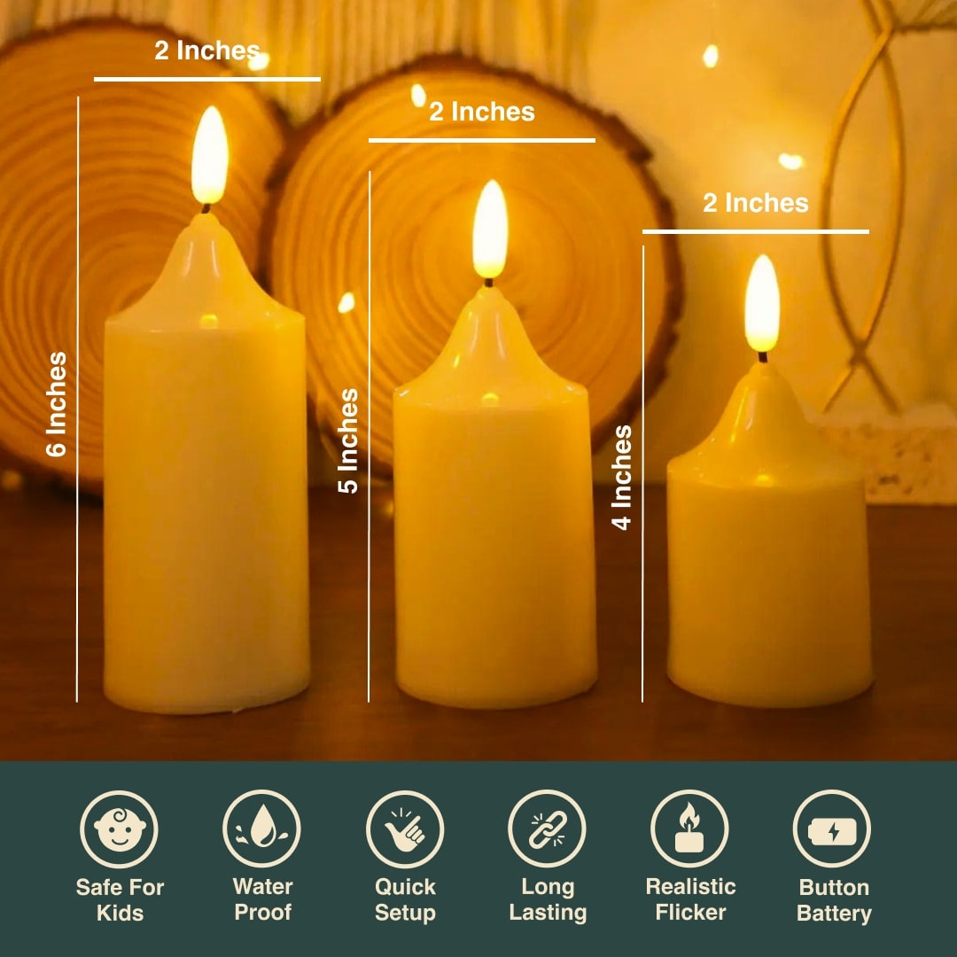LED Lugy Candles