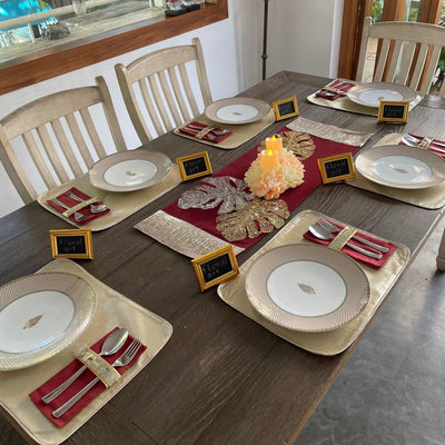 Royale Table Decor Kit - Floral Art by Nandini (A unit of R S creations and designs)