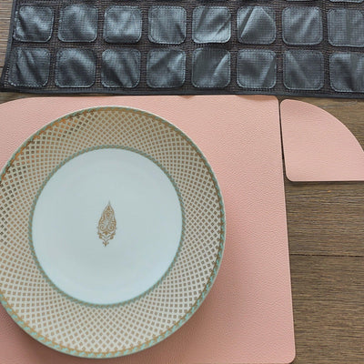 Athena Table Mat, Coaster & Runner Set - Floral Art by Nandini (A unit of R S creations and designs)