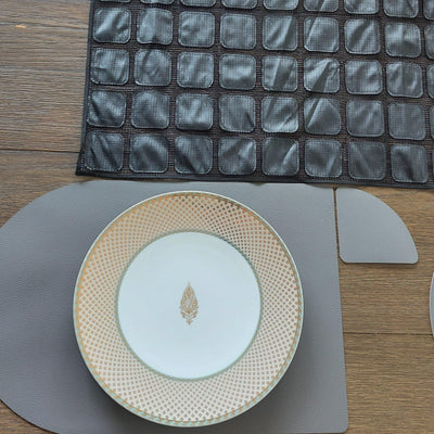 Athena Table Mat, Coaster & Runner Set - Floral Art by Nandini (A unit of R S creations and designs)