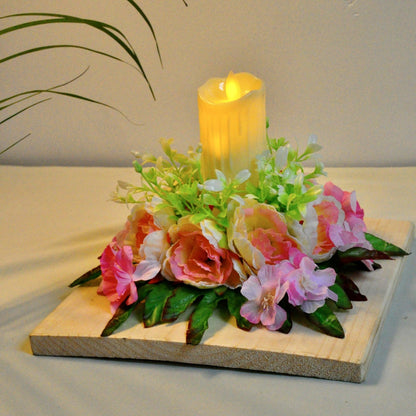 Pink Blush Centre Piece - Floral Art by Nandini (A unit of R S creations and designs)