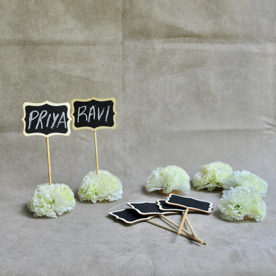Laney Name Tag - Floral Art by Nandini (A unit of R S creations and designs)