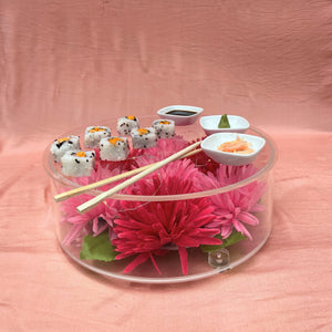 Kosmo Platter - Floral Art by Nandini (A unit of R S creations and designs)