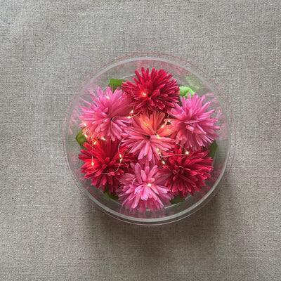 Kosmo Platter - Floral Art by Nandini (A unit of R S creations and designs)